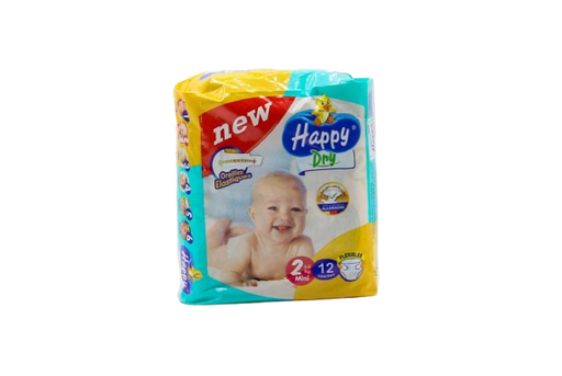 [12011100] HAPPY DRY MINI 12PCS