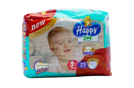 [12011107] HAPPY DRY MIDI 25PCS