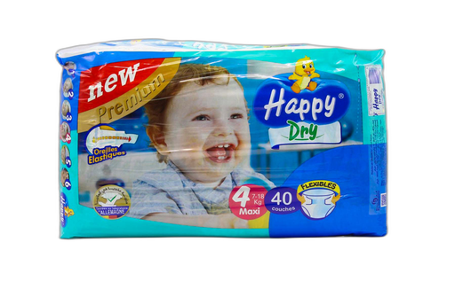[12011113] HAPPY DRY MAXI 40PCS
