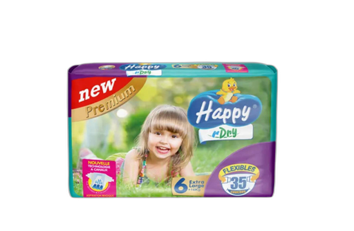 [12011115] HAPPY R-DRY XLARGE 35PCS