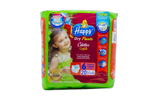 [12011120] HAPPY R-DRY PANTS XLARGE 20P