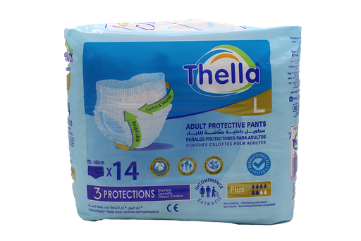 [12011128] THELLA PANTS LARGE PLUS 14P