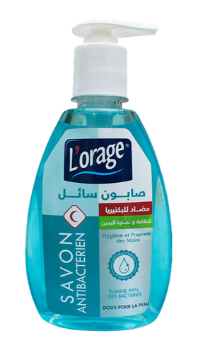 [12011142] L ORAGE SAV LIQ ANTIBAC 280ML