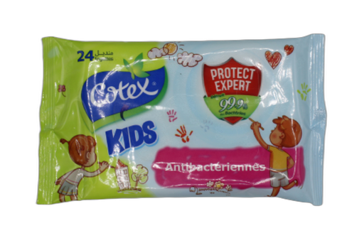 [12011465] COTEX LINGETTES KIDS 24PCS