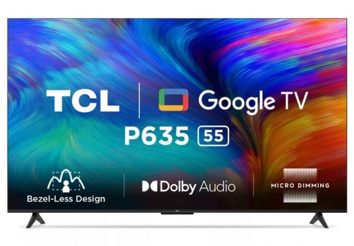 [DZ-47227] Téléviseur TCL 55" UHD 4K Smart Google TV