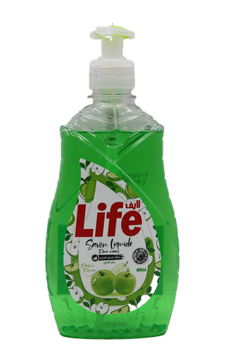 [12013605] LIFE LAVE MAIN POMME 400ML