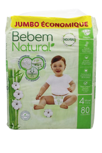 [12014361] BEBEM NAT TECH MAXI 80PCS