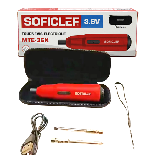 [30001809] TOURNEVIS ELECT SOFILCLEF 3.6V