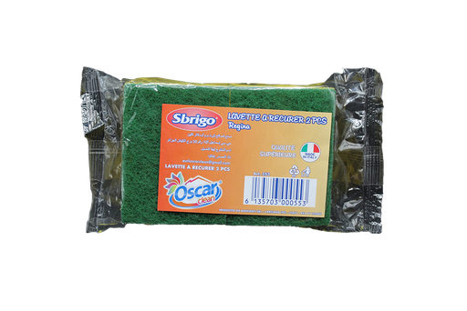 [31015922] EPONGE A RECURER REGINA 2PCS