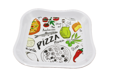 [31016310] ASSIETTE CARRE ARONDE PM