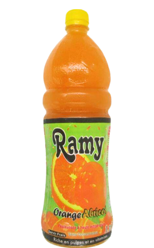 [DZ-00668] RAMY boisson au jus d'orange & abricot 1.25L