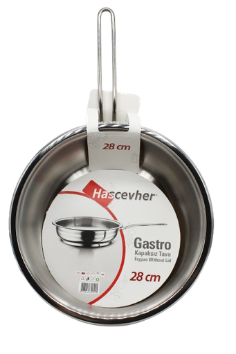[31017250] HASCEVHER GASTRO 28X8CM FRYPAN