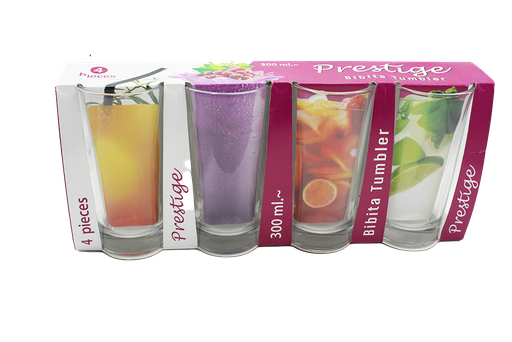 [31017697] 4VERRE A EAU 300ML