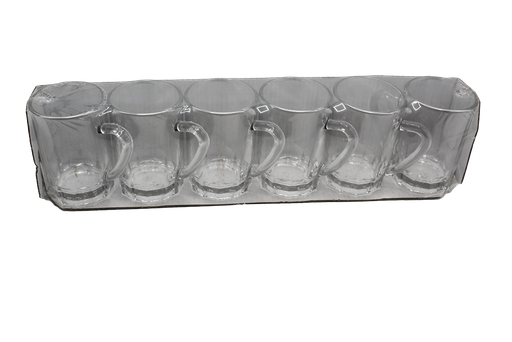 [31017974] 6VERRE A THE DOMINO 90ML