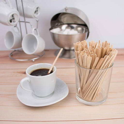 [DZ-00742] Agitateurs Bois 14 cm – Lot de 1000