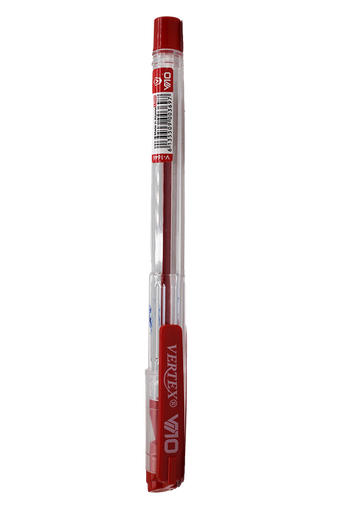 [32008547] STYLO VERTEX V10 1MM ROUGE