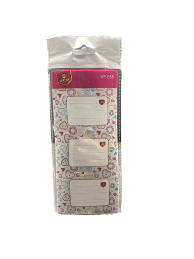 [32009456] STICKER 15PCS VERTEX